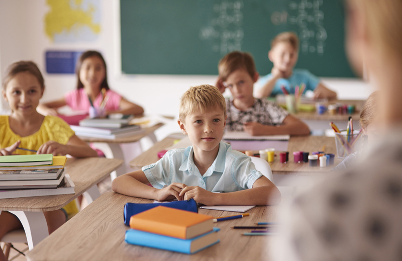 Enfants à l'école