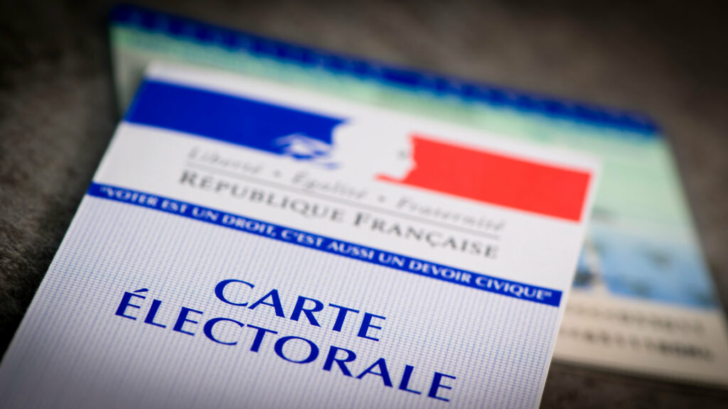 Illustration carte électorale