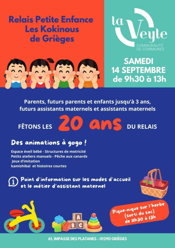 Affiche anniversaire RPE Grièges