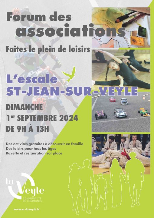 Affiche Forum des associations 2024