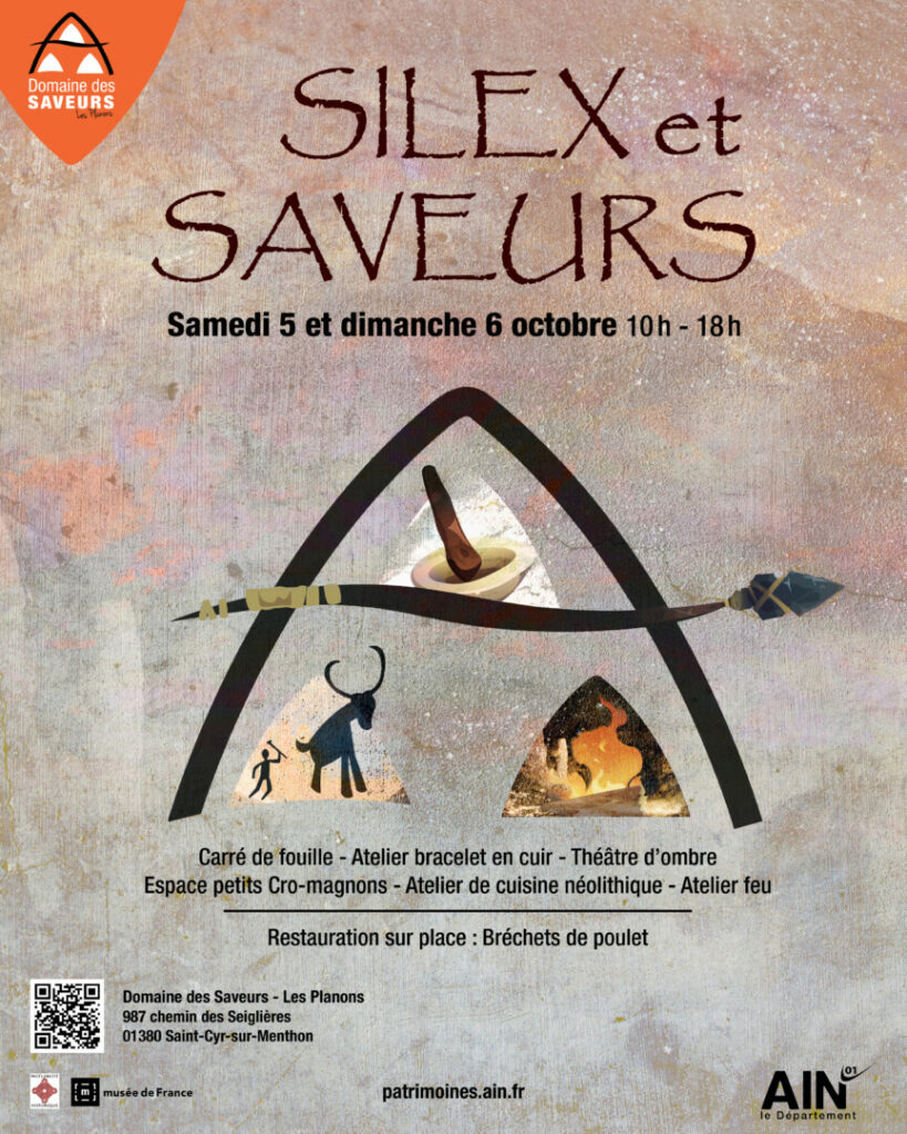 Affiche animation au Domaine des Saveurs