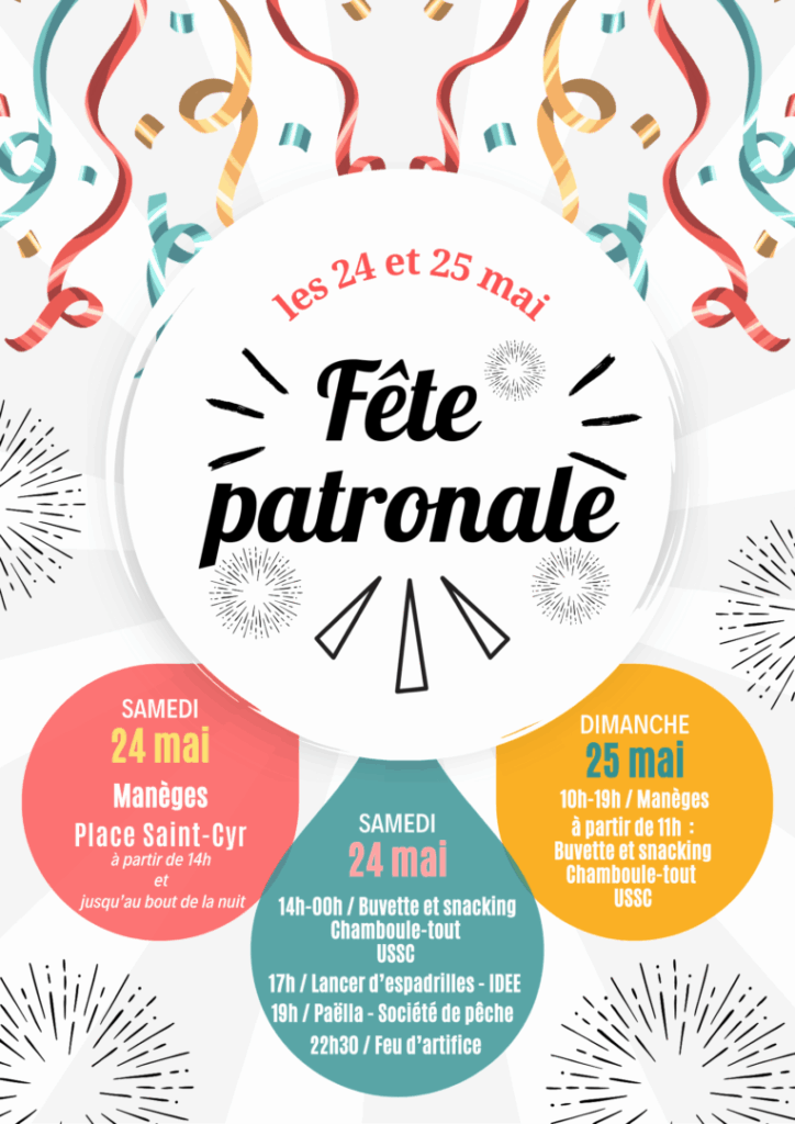Flyer Fête patronale