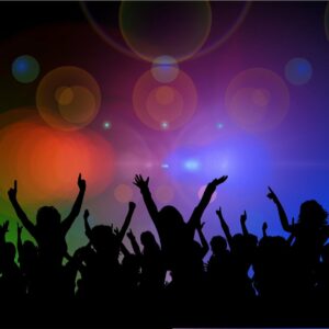 cheers, pleasure, poor, community, silhouette, people, move, leap, dance, to dance, light, lust for life, enjoyment of life, party, club, night club, dance bar, dance club, music, fun, mood, dance, party, party, party, party, music, music, music, music, music