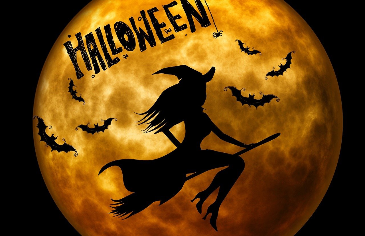 halloween, witch, bats, drawing, silhouette, happyhalloween, halloweenforkids, halloween, halloween, halloween, halloween, halloween
