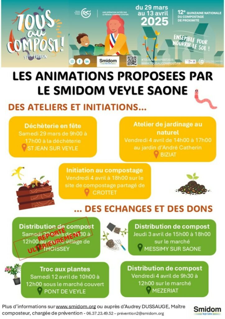 Animations SMIDOM Tous au Compost