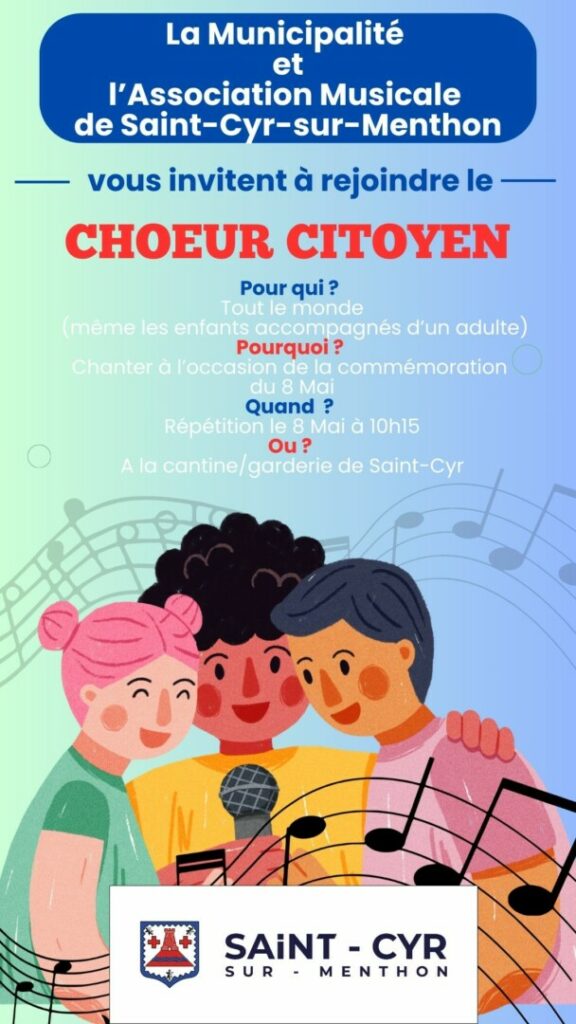 Choeur Citoyen 8 mai 2025