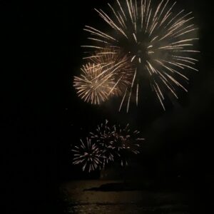 feu d'artifiche, ciel, photo