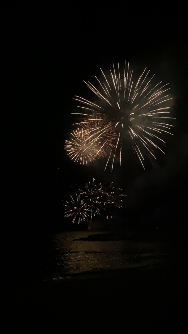 feu d'artifiche, ciel, photo