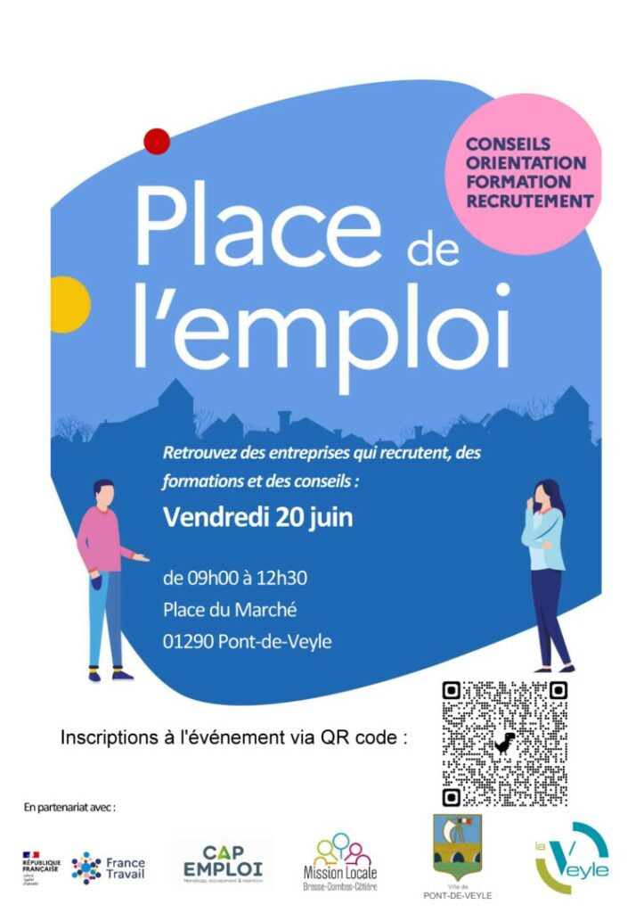 Affiche place de l'emploi