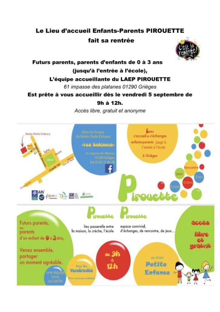 Rentrée 2025 LAEP Pirouette