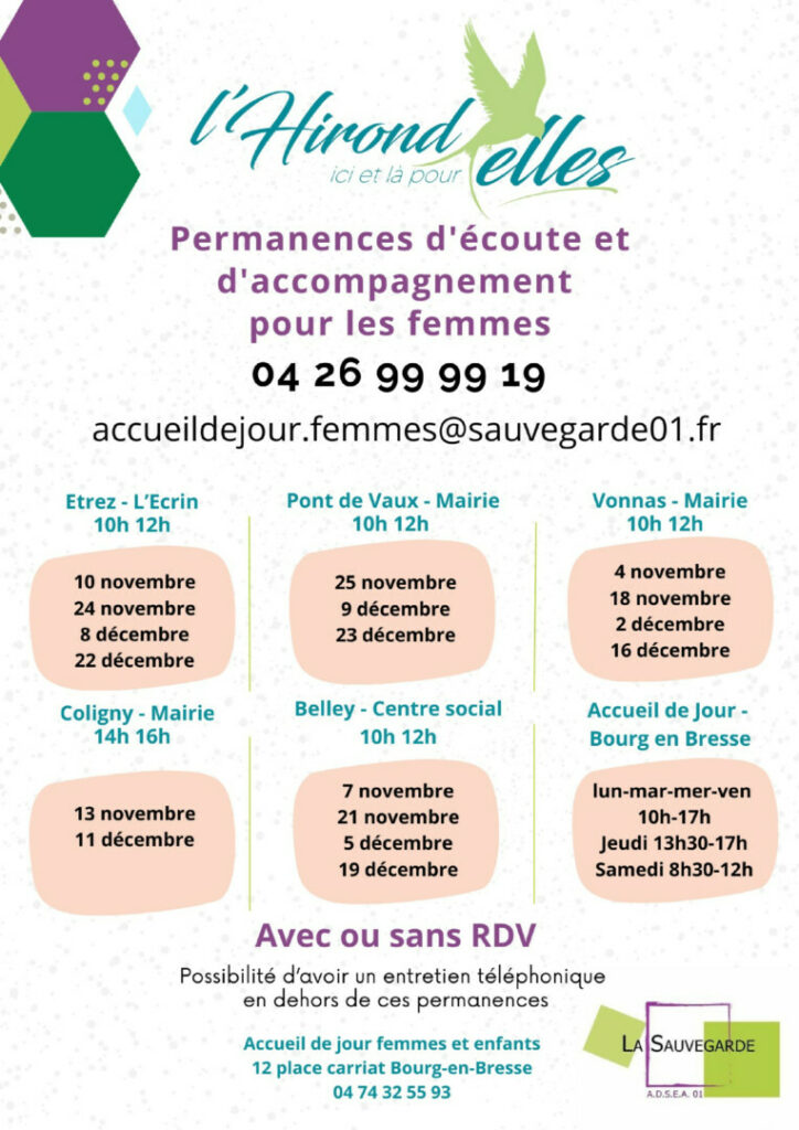 Dates Permanences Hirondelles Nov Dec 2025