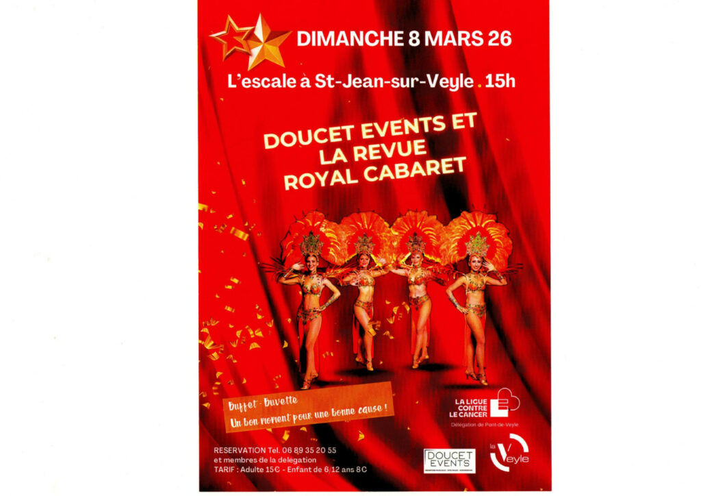 Cabaret de la ligue contre le cancer