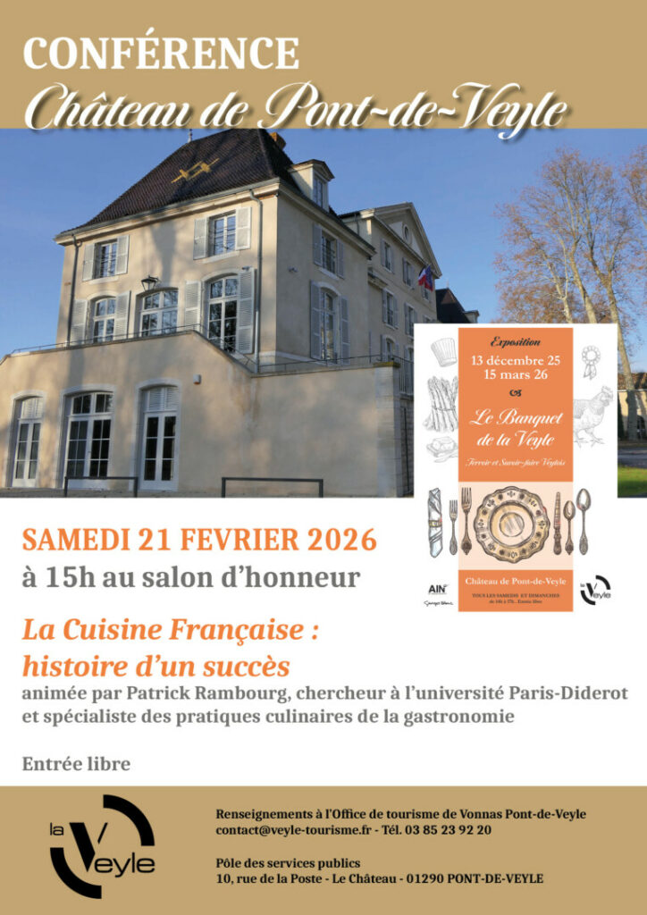 2026 Banquet de la Veyle Conférence 