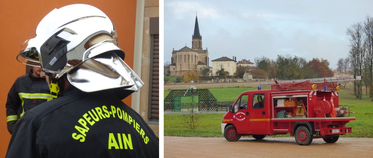 Pompiers Camion