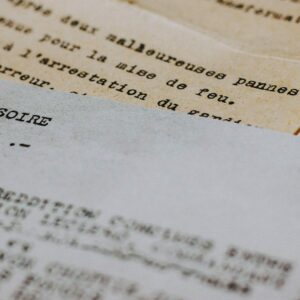 white printed paper